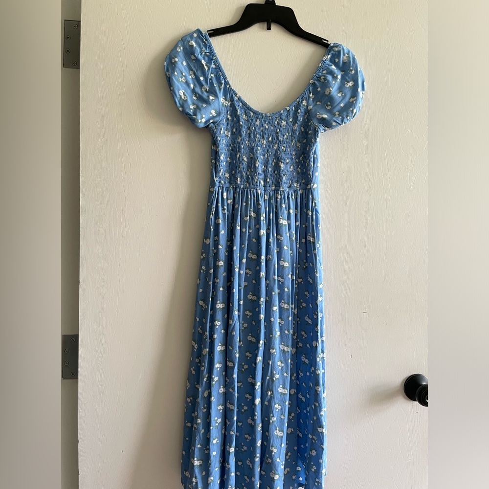 Hollister Midi Blue Dress - Gem